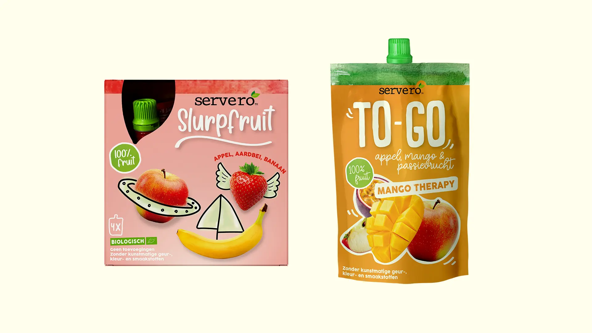 Visual Servero packaging ontwerp - schoolproject